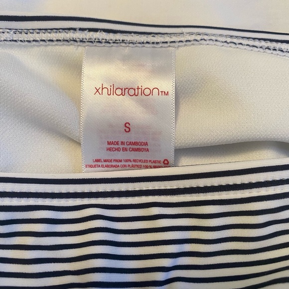 NWT Cute Striped Bikini. Structured Cups, Top XS, Bottoms S - Picture 2 of 2